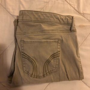 Tan Hollister pants
